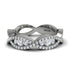 Diamond Eternal Embrace Wedding Ring - Jenna No. 3
