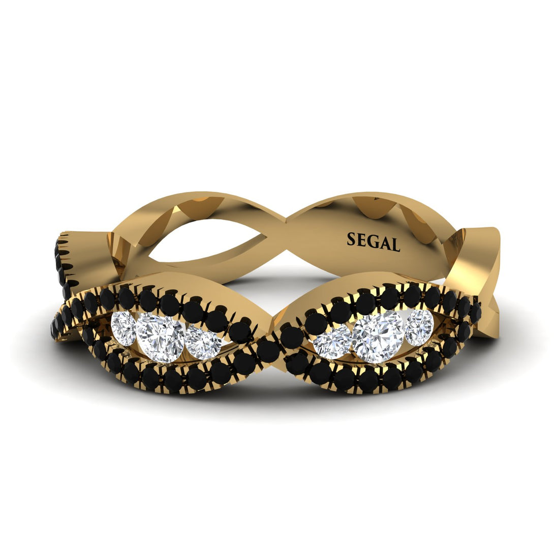 Diamond Eternal Embrace Wedding Ring - Jenna No. 31