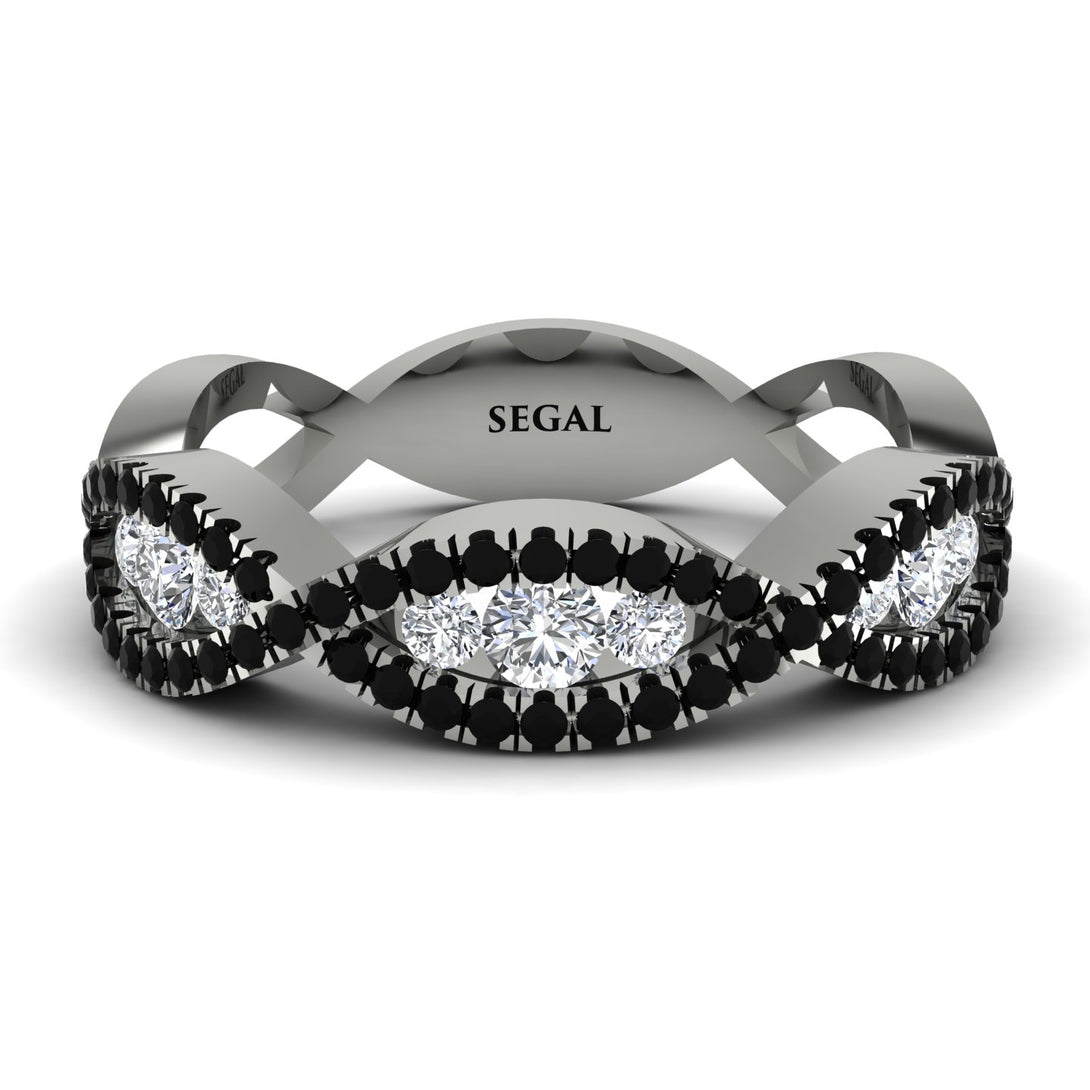 Diamond Eternal Embrace Wedding Ring - Jenna No. 33