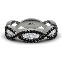 Diamond Eternal Embrace Wedding Ring - Jenna No. 33 image 1