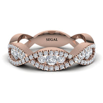 Diamond Eternal Embrace Wedding Ring - Jenna No. 2 image 1
