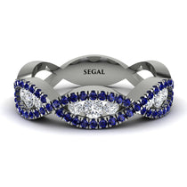 Diamond Eternal Embrace Wedding Ring - Jenna No. 63 image 1