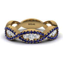 Diamond Eternal Embrace Wedding Ring - Jenna No. 61 image 1