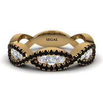 Diamond Eternal Embrace Wedding Ring - Jenna No. 31 image 1