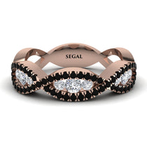 Diamond Eternal Embrace Wedding Ring - Jenna No. 32 image 1
