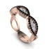 Diamond Eternal Embrace Wedding Ring - Jenna No. 32