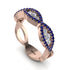 Diamond Eternal Embrace Wedding Ring - Jenna No. 62