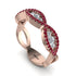 Diamond Eternal Embrace Wedding Ring - Jenna No. 47 image 3
