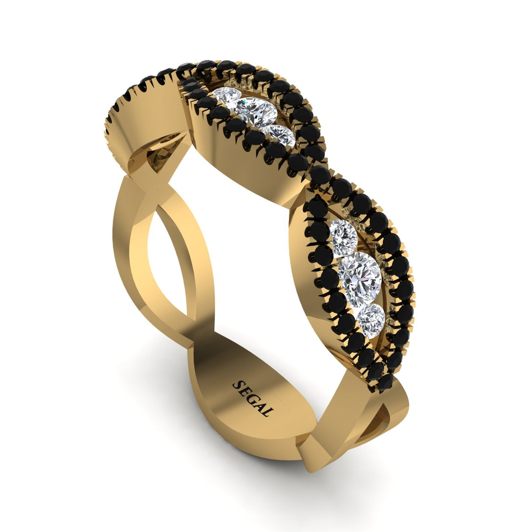 Diamond Eternal Embrace Wedding Ring - Jenna No. 31