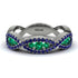 Emerald Eternal Embrace Wedding Ring - Jenna No. 66 image 1
