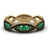 Emerald Eternal Embrace Wedding Ring - Jenna No. 34