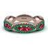 Ruby Eternal Embrace Wedding Ring - Jenna No. 26 image 1