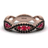 Ruby Eternal Embrace Wedding Ring - Jenna No. 41 image 1