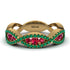 Ruby Eternal Embrace Wedding Ring - Jenna No. 25 image 1
