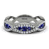 Sapphire Eternal Embrace Wedding Ring - Jenna No. 15 image 1