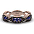 Sapphire Eternal Embrace Wedding Ring - Jenna No. 44 image 1