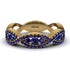 Sapphire Eternal Embrace Wedding Ring - Jenna No. 73