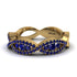Sapphire Eternal Embrace Wedding Ring - Jenna No. 73