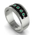 Black Diamond Eternal Harmony Wedding Ring - Carmen No. 24 image 2
