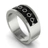 Black Diamond Eternal Harmony Wedding Ring - Carmen No. 39