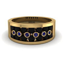 Black Diamond Eternal Harmony Wedding Ring - Carmen No. 67 image 1