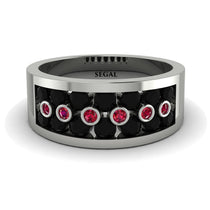 Black Diamond Eternal Harmony Wedding Ring - Carmen No. 54 image 1