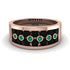 Black Diamond Eternal Harmony Wedding Ring - Carmen No. 23 image 1