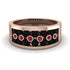 Black Diamond Eternal Harmony Wedding Ring - Carmen No. 53 image 1