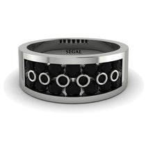 Black Diamond Eternal Harmony Wedding Ring - Carmen No. 39 image 1