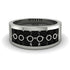 Black Diamond Eternal Harmony Wedding Ring - Carmen No. 39