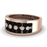 Black Diamond Eternal Harmony Wedding Ring - Carmen No. 8