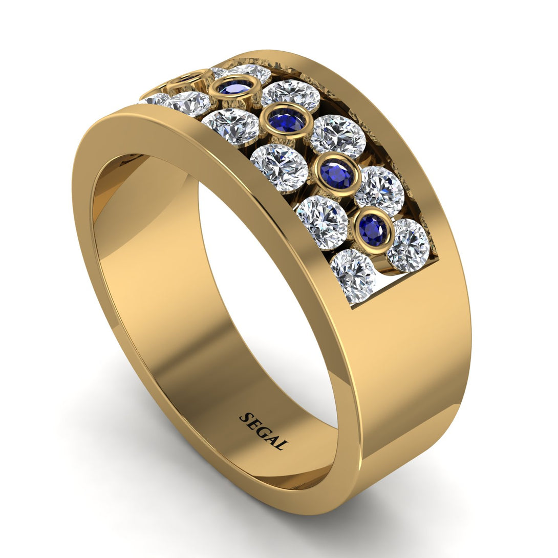 Diamond Eternal Harmony Wedding Ring - Carmen No. 61