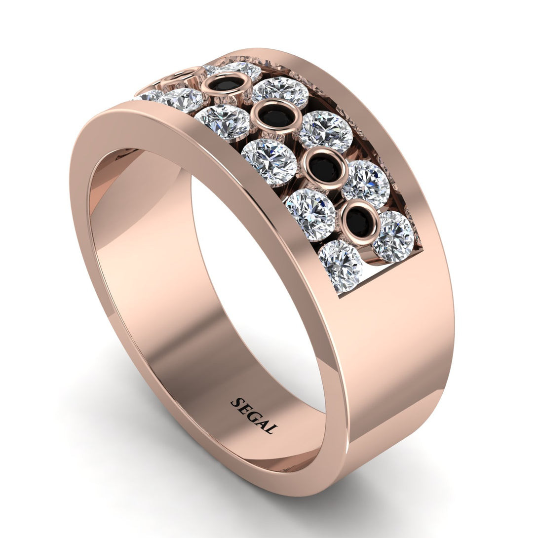 Diamond Eternal Harmony Wedding Ring - Carmen No. 32