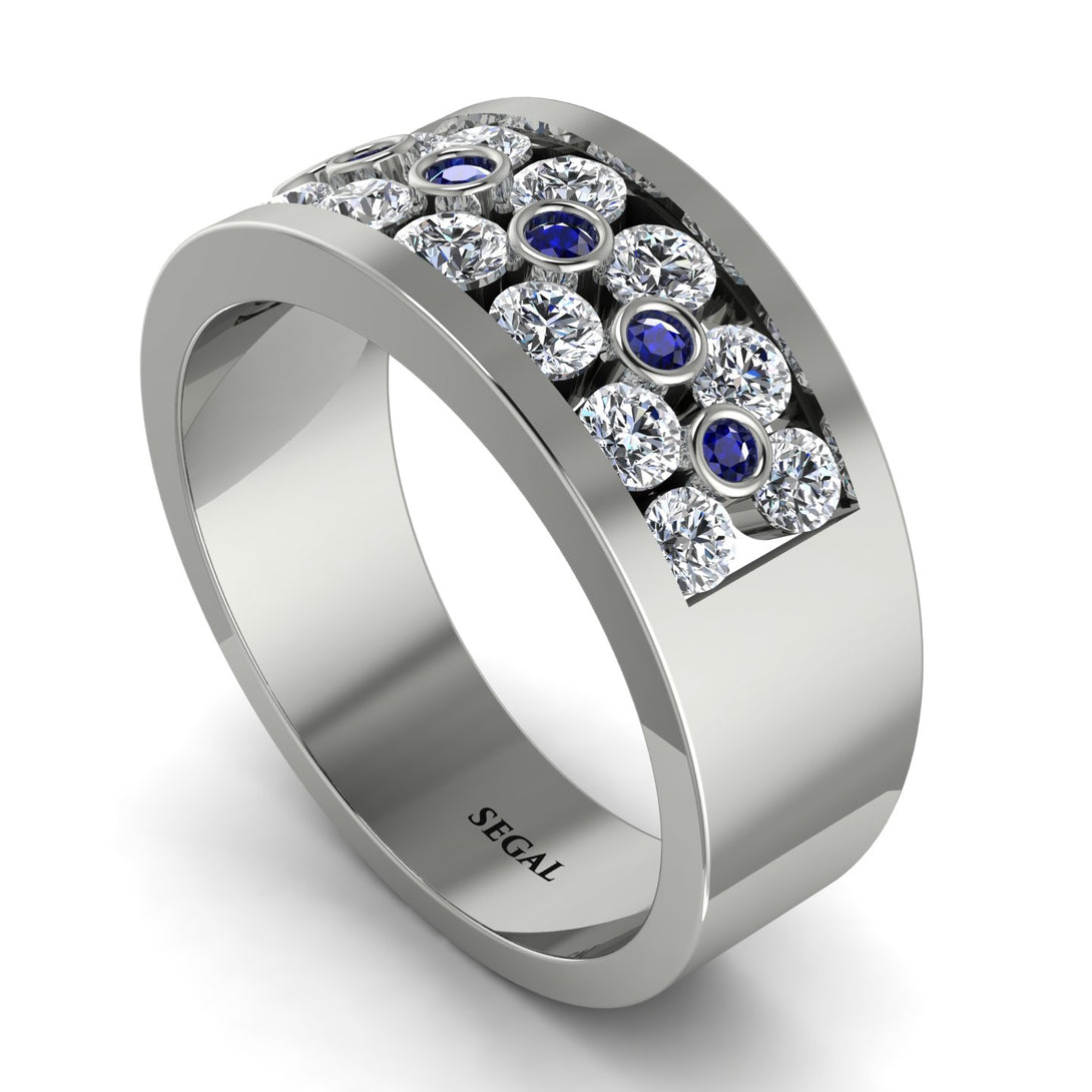 Diamond Eternal Harmony Wedding Ring - Carmen No. 63