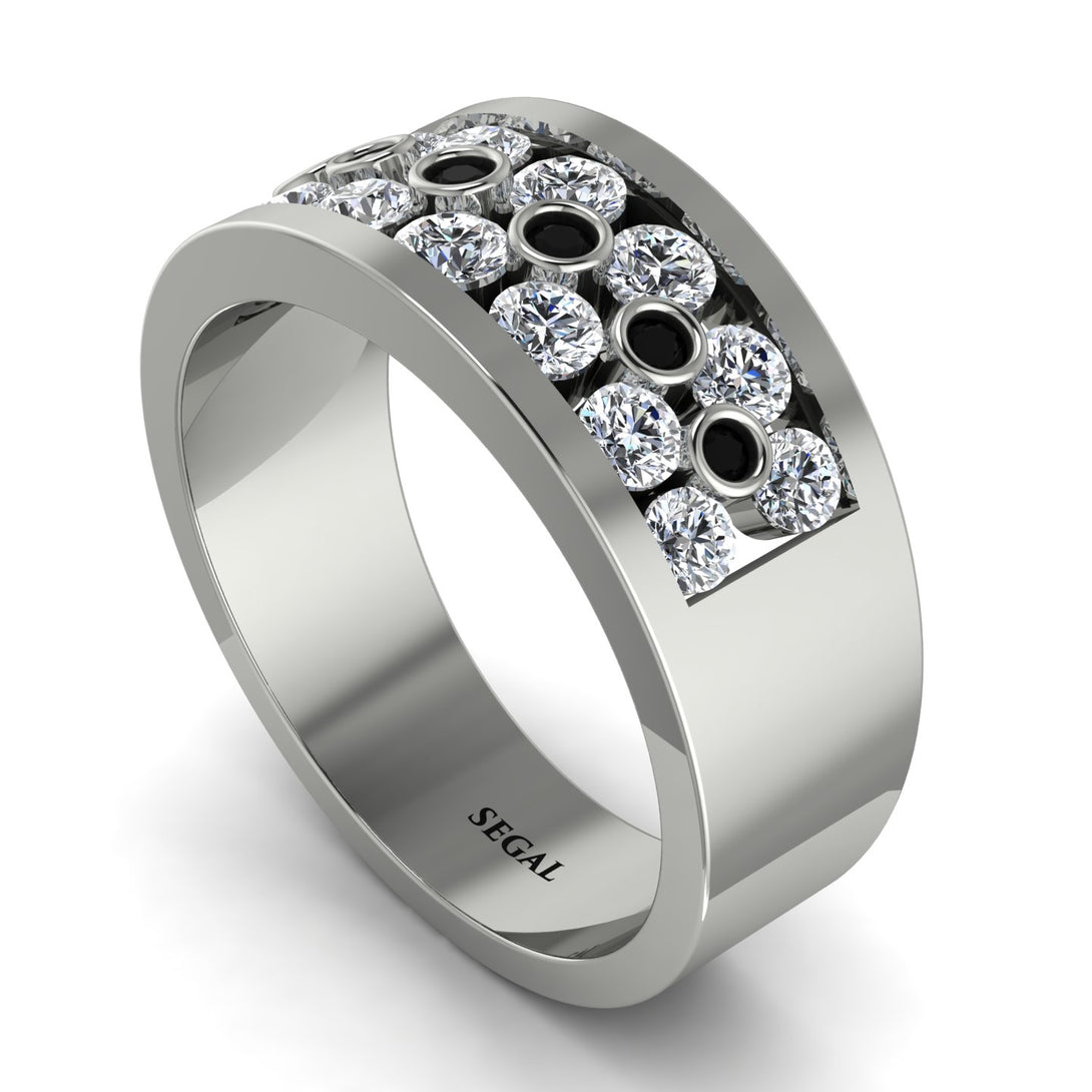 Diamond Eternal Harmony Wedding Ring - Carmen No. 33