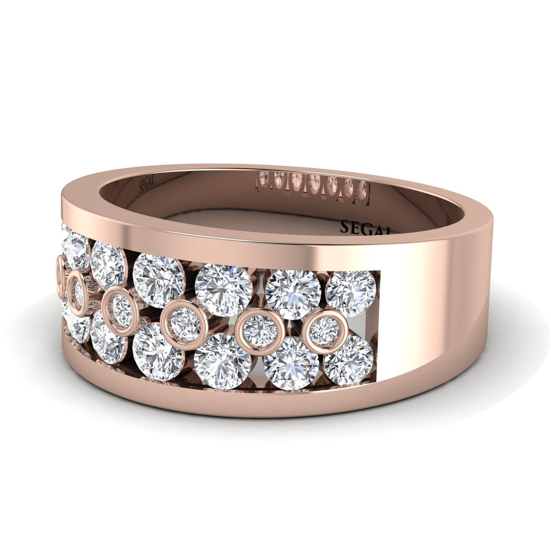 Diamond Eternal Harmony Wedding Ring - Carmen No. 2