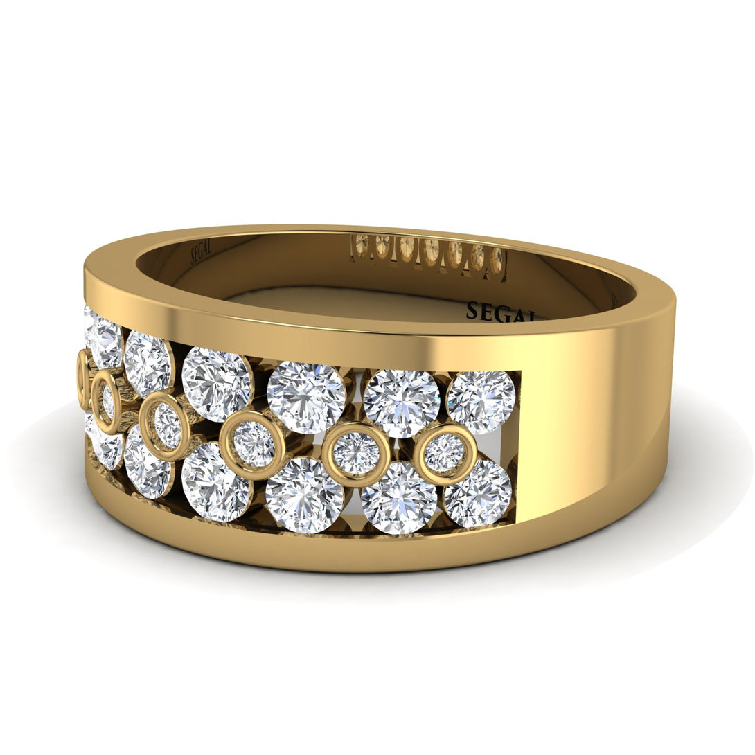 Diamond Eternal Harmony Wedding Ring - Carmen No. 1