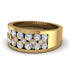 Diamond Eternal Harmony Wedding Ring - Carmen No. 1