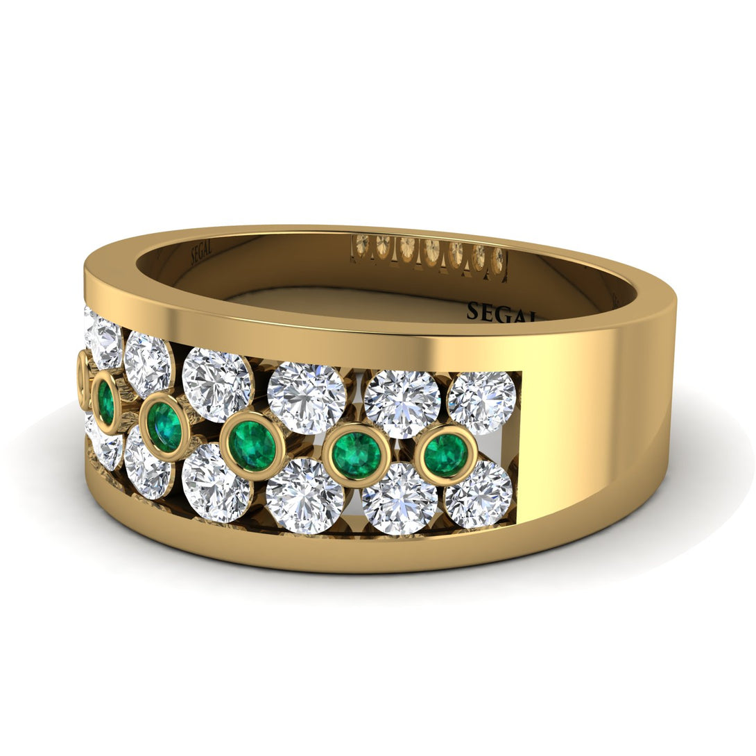 Diamond Eternal Harmony Wedding Ring - Carmen No. 16