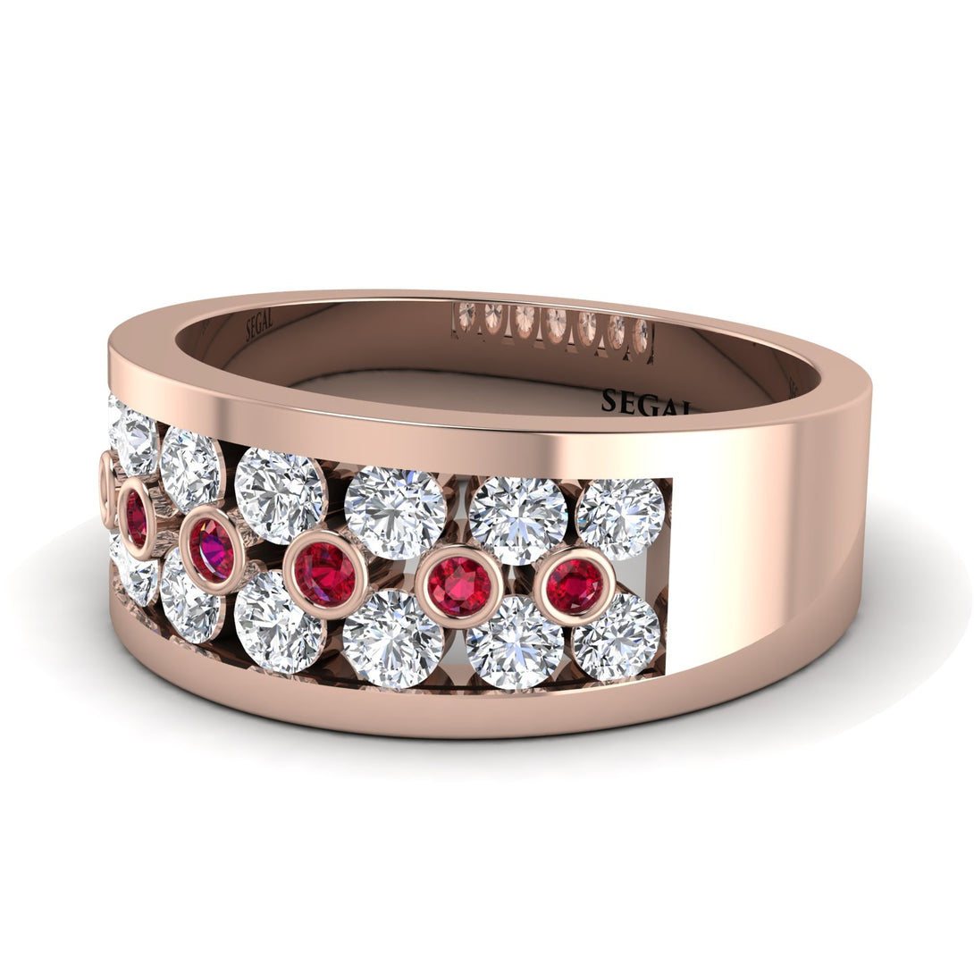 Diamond Eternal Harmony Wedding Ring - Carmen No. 47