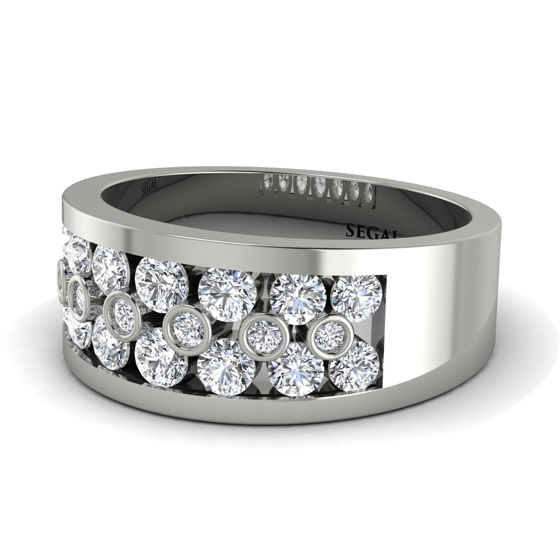 Diamond Eternal Harmony Wedding Ring - Carmen No. 3