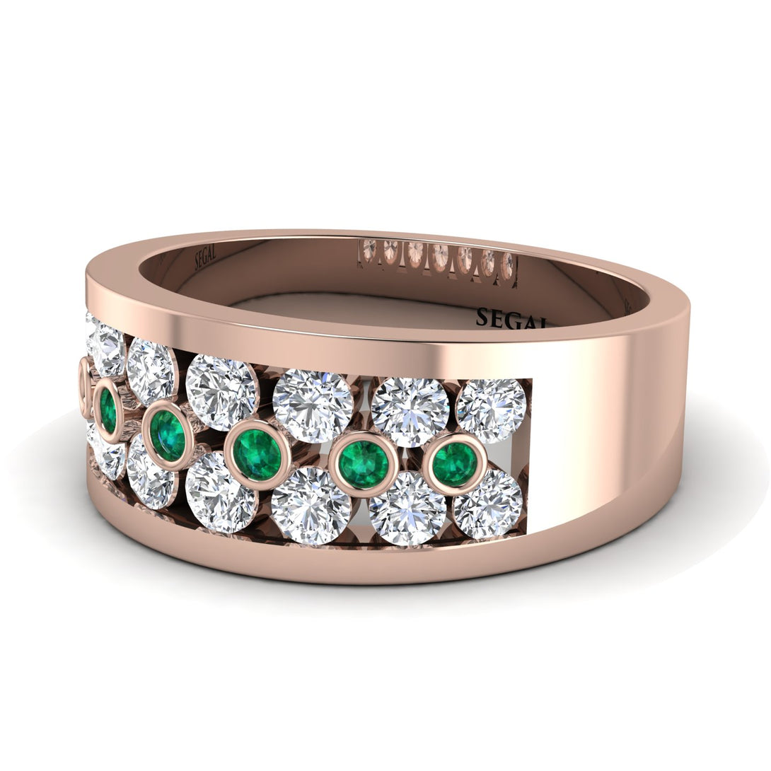 Diamond Eternal Harmony Wedding Ring - Carmen No. 17