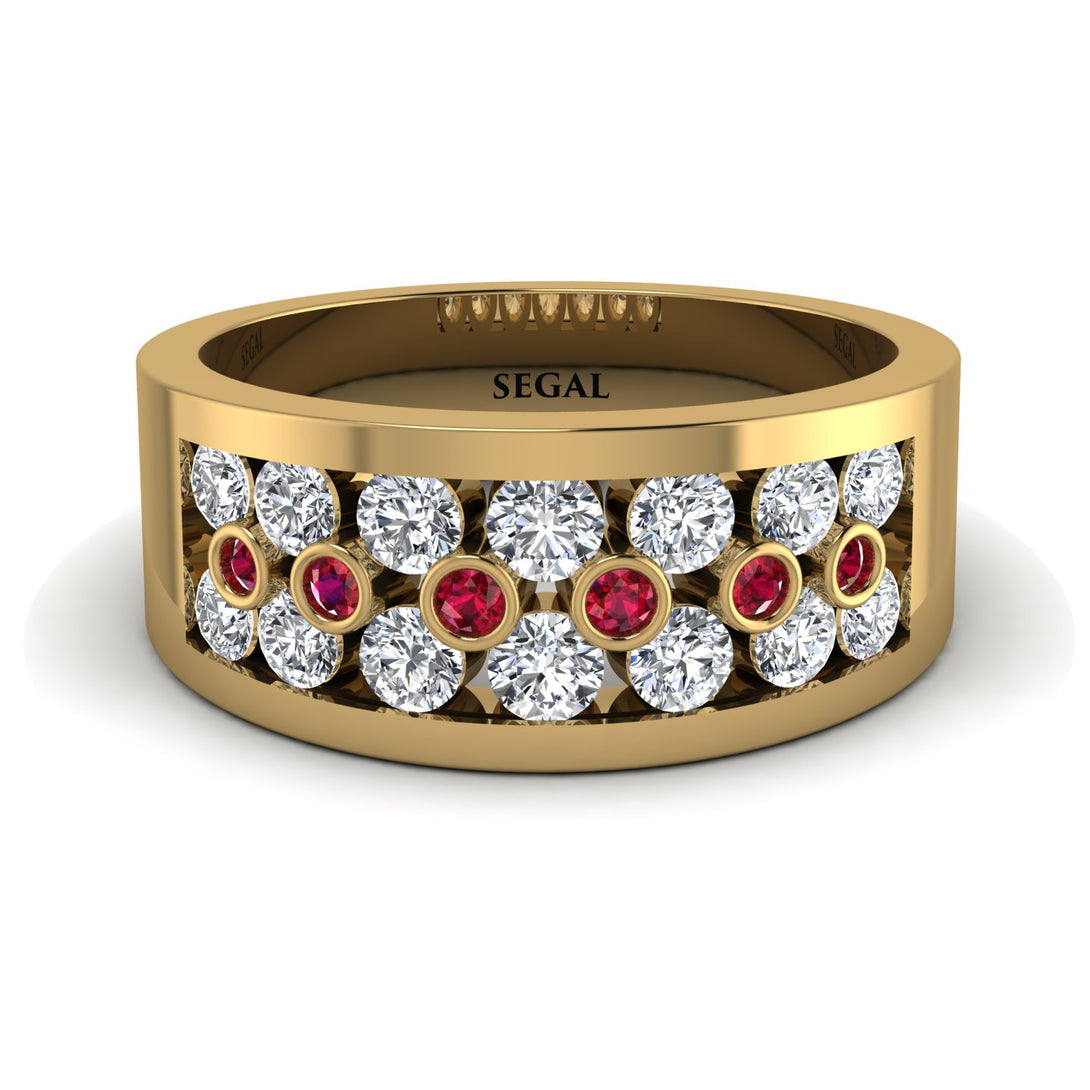 Diamond Eternal Harmony Wedding Ring - Carmen No. 46