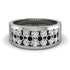 Diamond Eternal Harmony Wedding Ring - Carmen No. 33