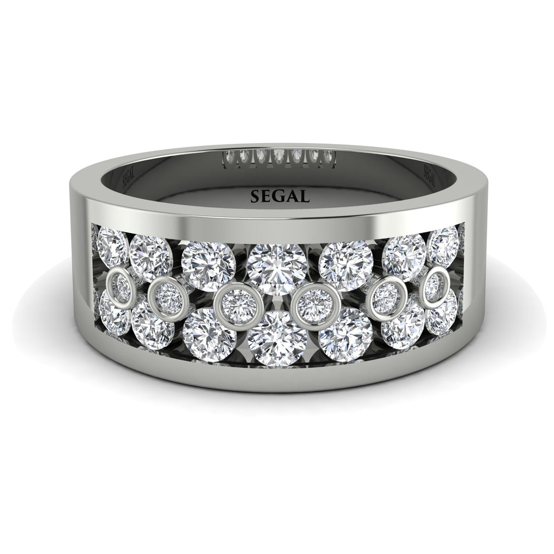Diamond Eternal Harmony Wedding Ring - Carmen No. 3