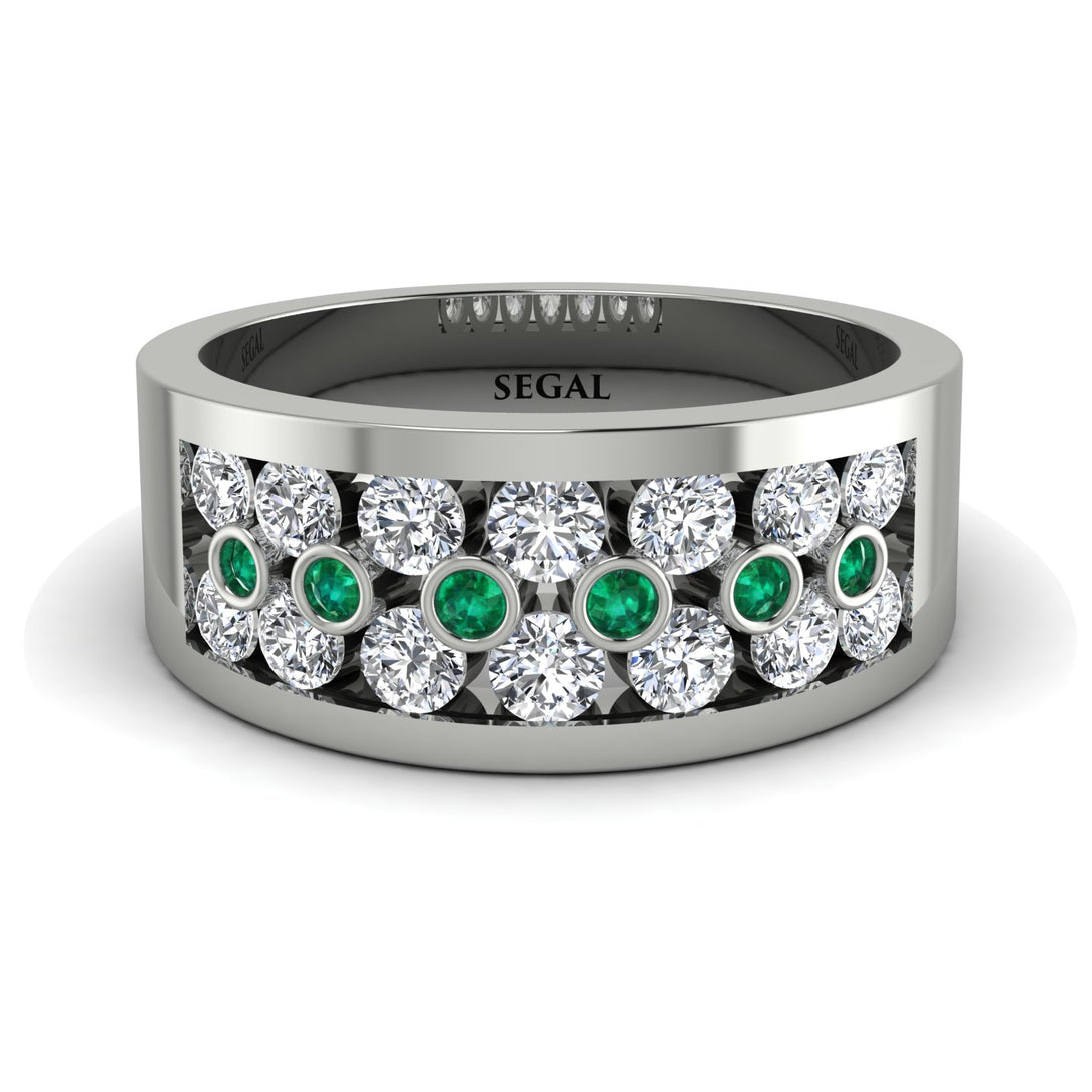 Diamond Eternal Harmony Wedding Ring - Carmen No. 18