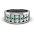 Diamond Eternal Harmony Wedding Ring - Carmen No. 18