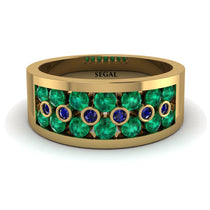 Emerald Eternal Harmony Wedding Ring - Carmen No. 64 image 1
