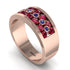 Ruby Eternal Harmony Wedding Ring - Carmen No. 71 image 2