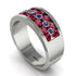 Ruby Eternal Harmony Wedding Ring - Carmen No. 72 image 2